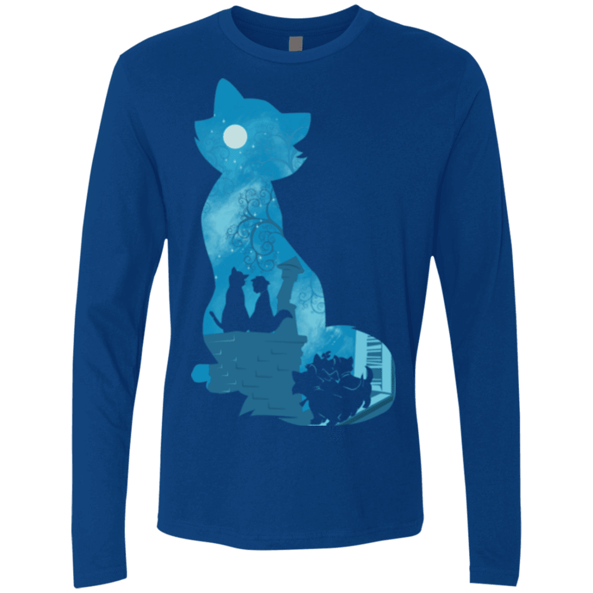 T-Shirts Royal / S Aristo Portrait Men's Premium Long Sleeve