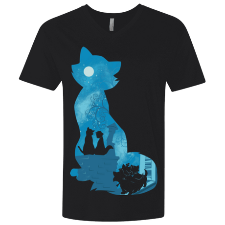 T-Shirts Black / X-Small Aristo Portrait Men's Premium V-Neck