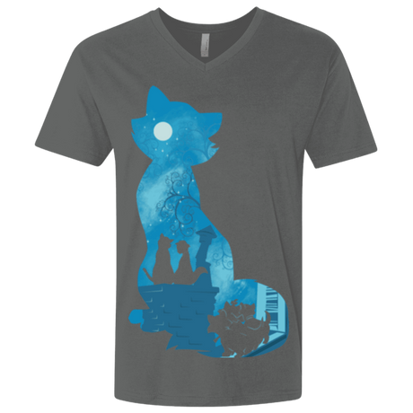 T-Shirts Heavy Metal / X-Small Aristo Portrait Men's Premium V-Neck
