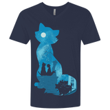 T-Shirts Midnight Navy / X-Small Aristo Portrait Men's Premium V-Neck