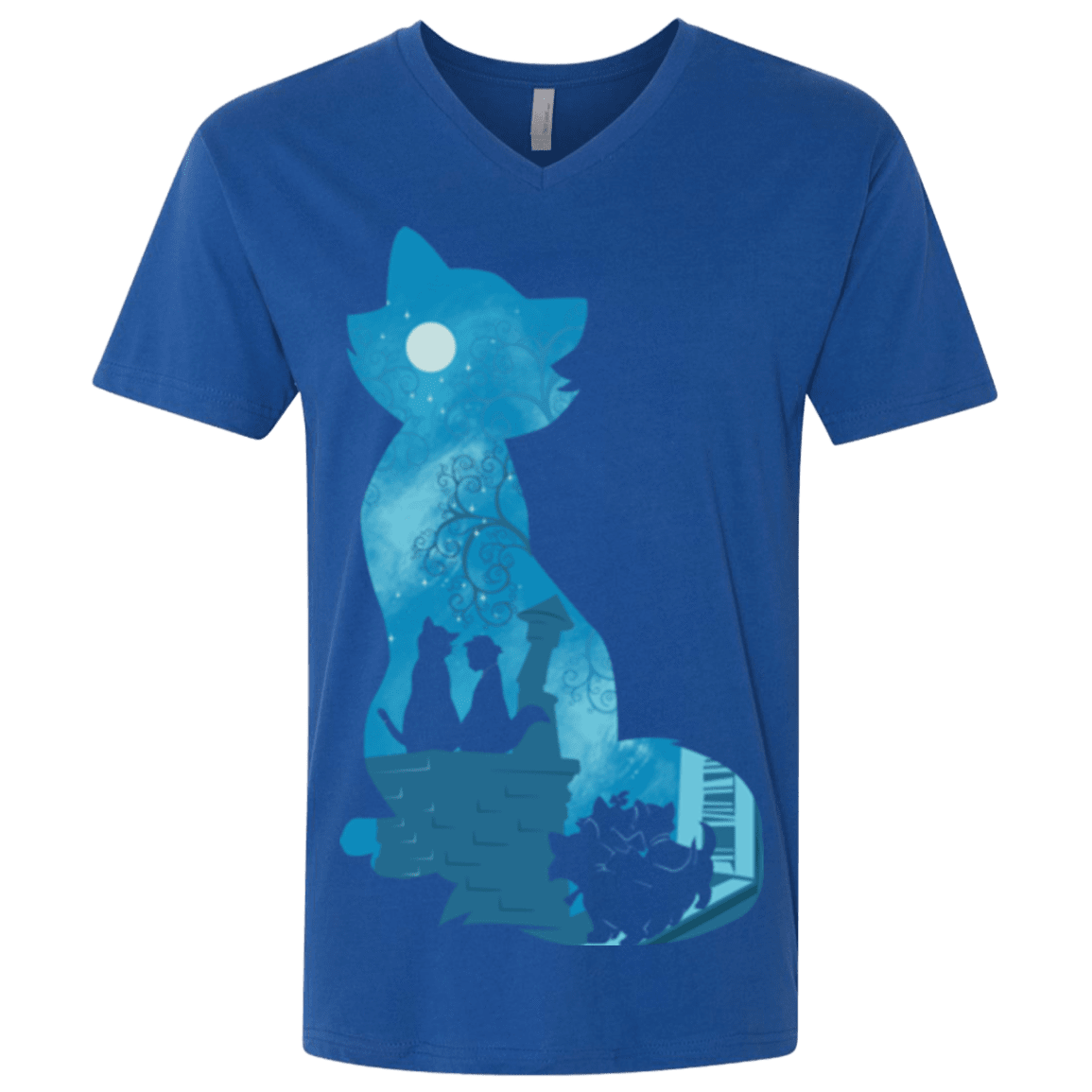 T-Shirts Royal / X-Small Aristo Portrait Men's Premium V-Neck