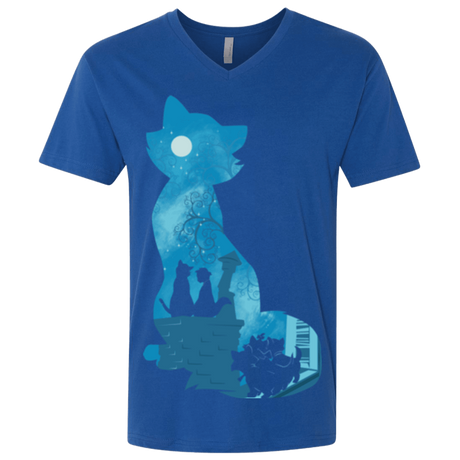 T-Shirts Royal / X-Small Aristo Portrait Men's Premium V-Neck