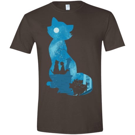 T-Shirts Dark Chocolate / S Aristo Portrait Men's Semi-Fitted Softstyle