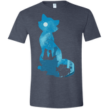 T-Shirts Heather Navy / S Aristo Portrait Men's Semi-Fitted Softstyle