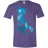 T-Shirts Heather Purple / S Aristo Portrait Men's Semi-Fitted Softstyle