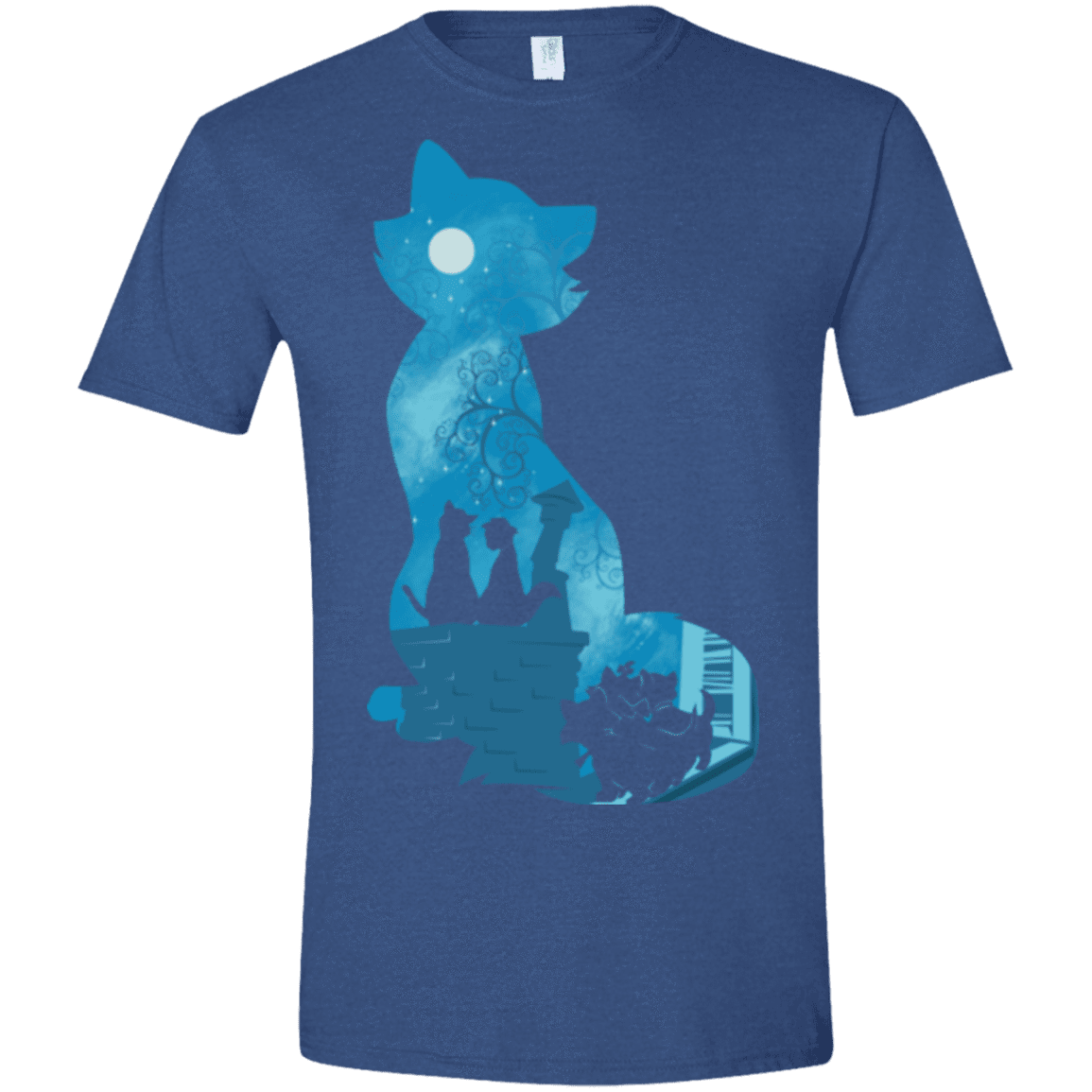 T-Shirts Heather Royal / X-Small Aristo Portrait Men's Semi-Fitted Softstyle