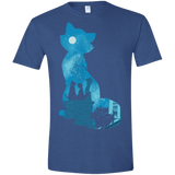 T-Shirts Heather Royal / X-Small Aristo Portrait Men's Semi-Fitted Softstyle