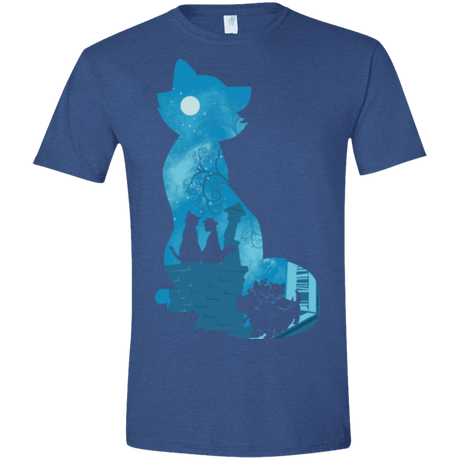 T-Shirts Heather Royal / X-Small Aristo Portrait Men's Semi-Fitted Softstyle