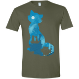 T-Shirts Military Green / S Aristo Portrait Men's Semi-Fitted Softstyle