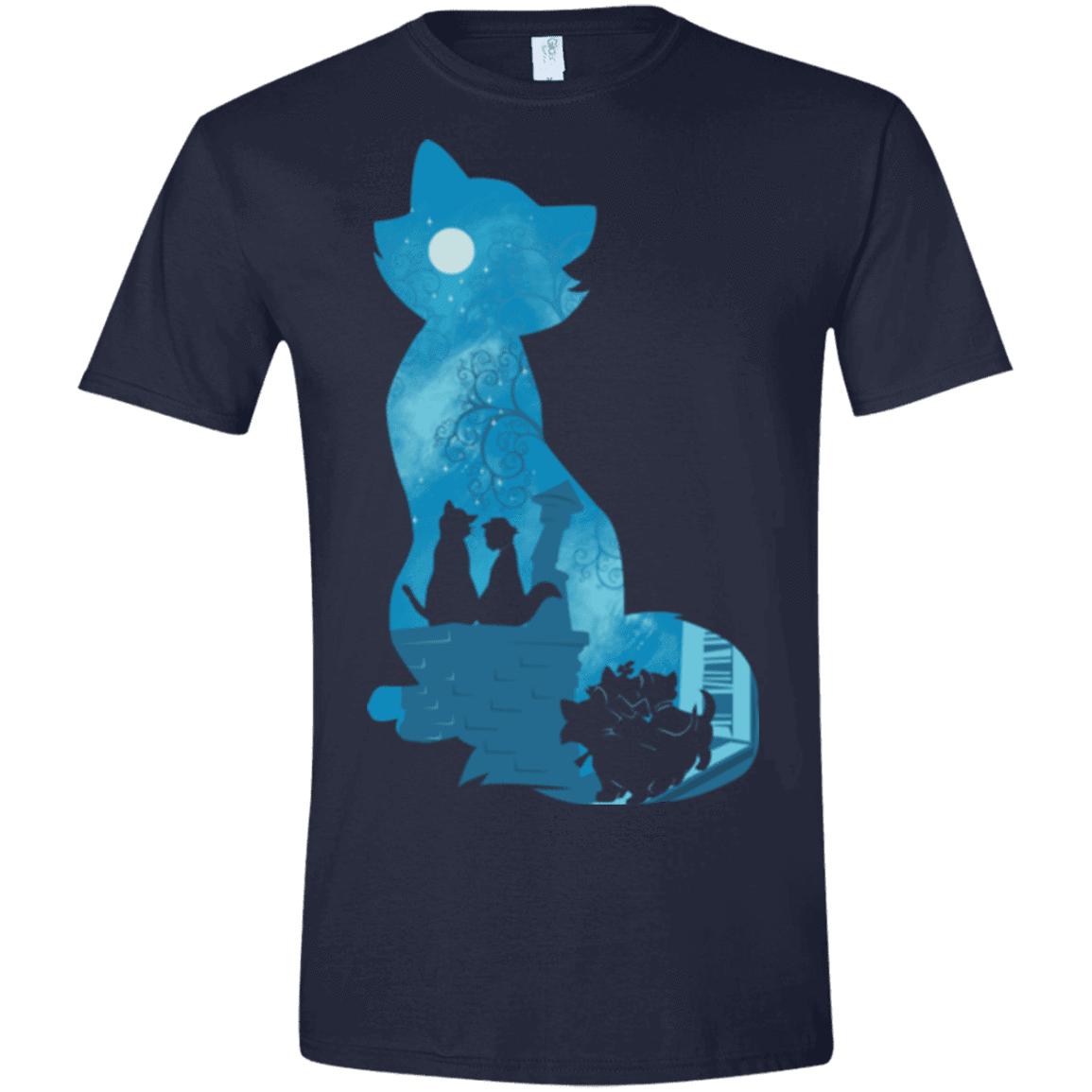 T-Shirts Navy / X-Small Aristo Portrait Men's Semi-Fitted Softstyle