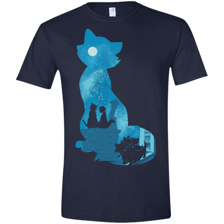 T-Shirts Navy / X-Small Aristo Portrait Men's Semi-Fitted Softstyle