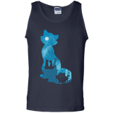 T-Shirts Navy / S Aristo Portrait Men's Tank Top