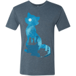 T-Shirts Indigo / S Aristo Portrait Men's Triblend T-Shirt