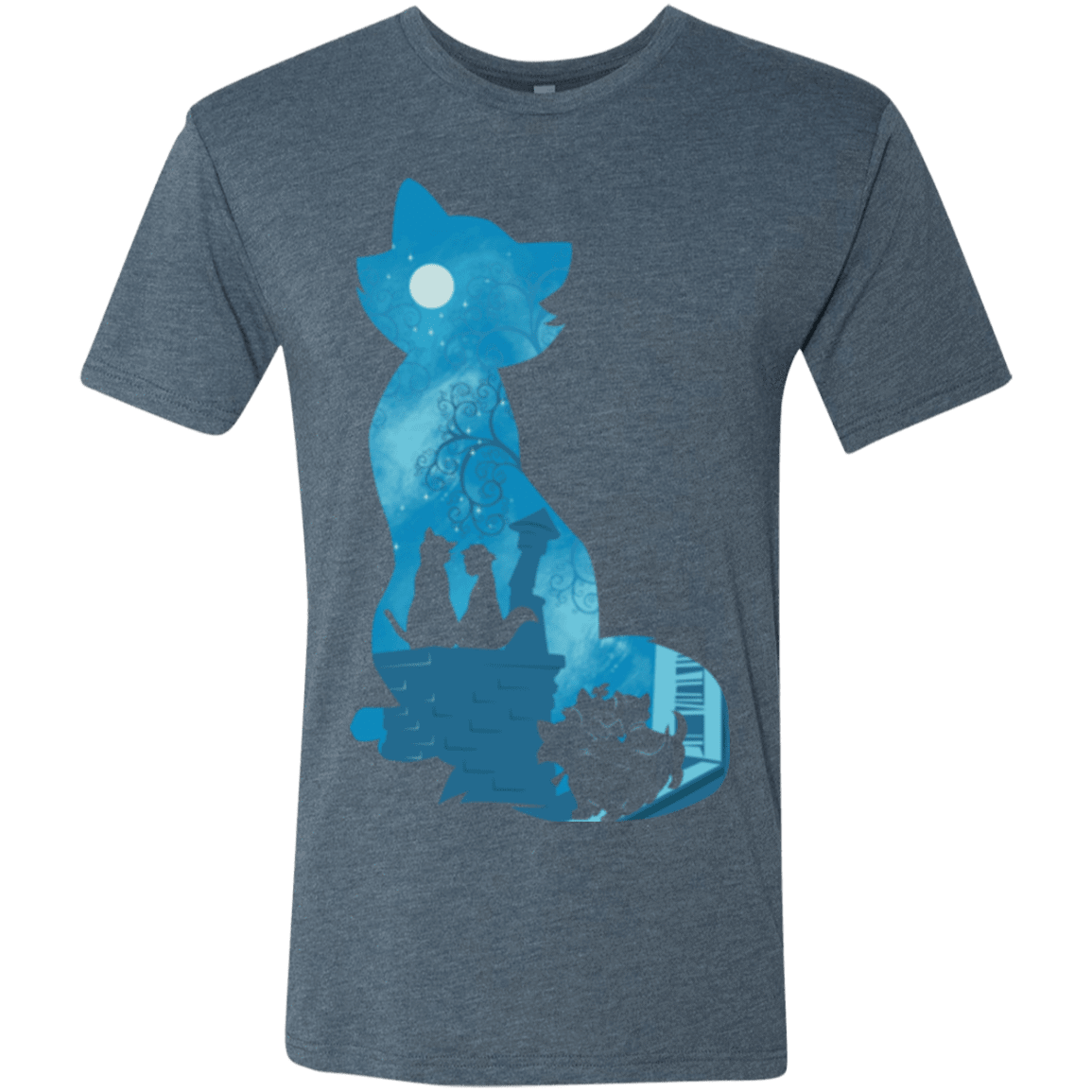 T-Shirts Indigo / S Aristo Portrait Men's Triblend T-Shirt