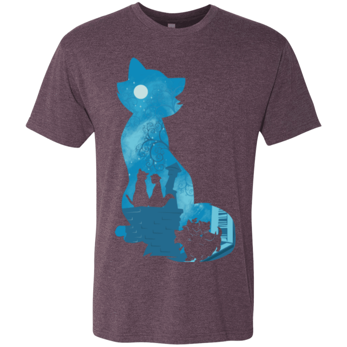 T-Shirts Vintage Purple / S Aristo Portrait Men's Triblend T-Shirt