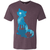 T-Shirts Vintage Purple / S Aristo Portrait Men's Triblend T-Shirt