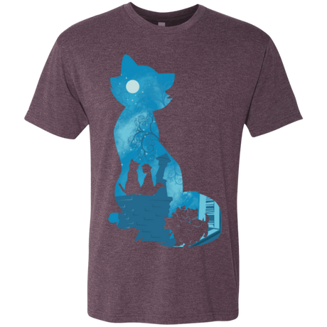 T-Shirts Vintage Purple / S Aristo Portrait Men's Triblend T-Shirt