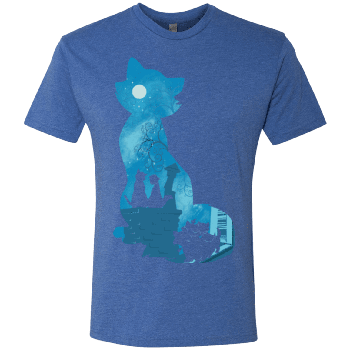 T-Shirts Vintage Royal / S Aristo Portrait Men's Triblend T-Shirt