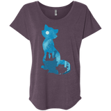 T-Shirts Vintage Purple / X-Small Aristo Portrait Triblend Dolman Sleeve