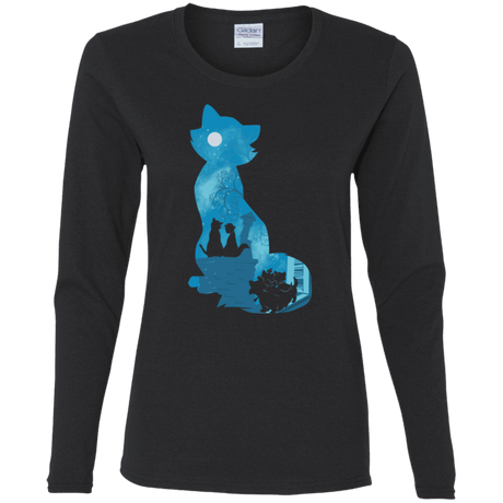 T-Shirts Black / S Aristo Portrait Women's Long Sleeve T-Shirt