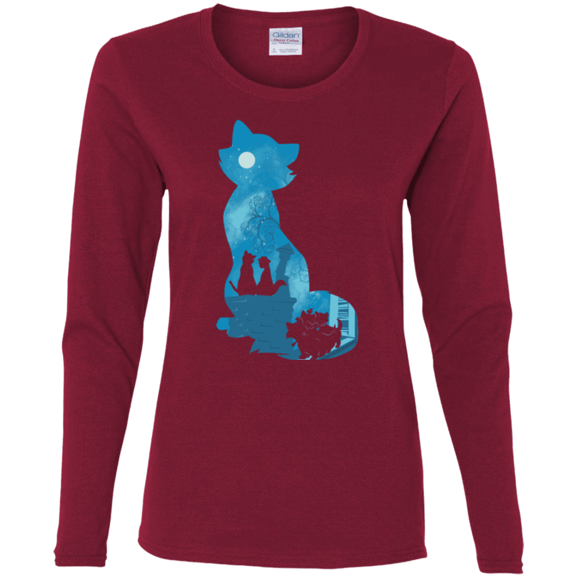 T-Shirts Cardinal / S Aristo Portrait Women's Long Sleeve T-Shirt