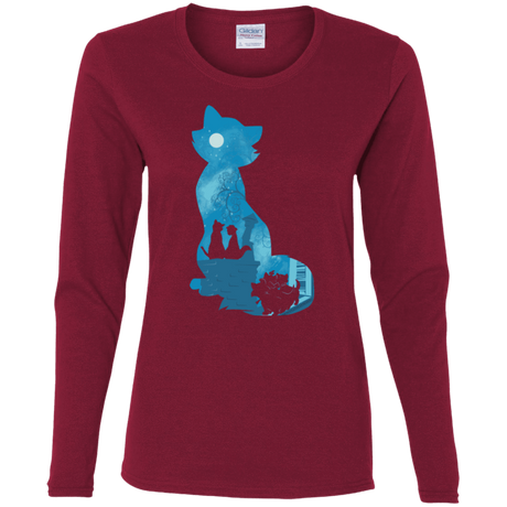 T-Shirts Cardinal / S Aristo Portrait Women's Long Sleeve T-Shirt