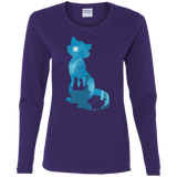 T-Shirts Purple / S Aristo Portrait Women's Long Sleeve T-Shirt