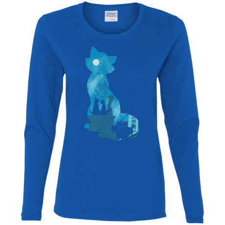 T-Shirts Royal / S Aristo Portrait Women's Long Sleeve T-Shirt