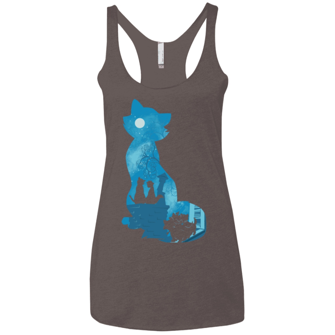 T-Shirts Macchiato / X-Small Aristo Portrait Women's Triblend Racerback Tank