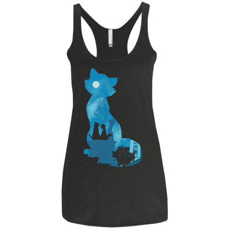 T-Shirts Vintage Black / X-Small Aristo Portrait Women's Triblend Racerback Tank