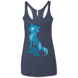 T-Shirts Vintage Navy / X-Small Aristo Portrait Women's Triblend Racerback Tank