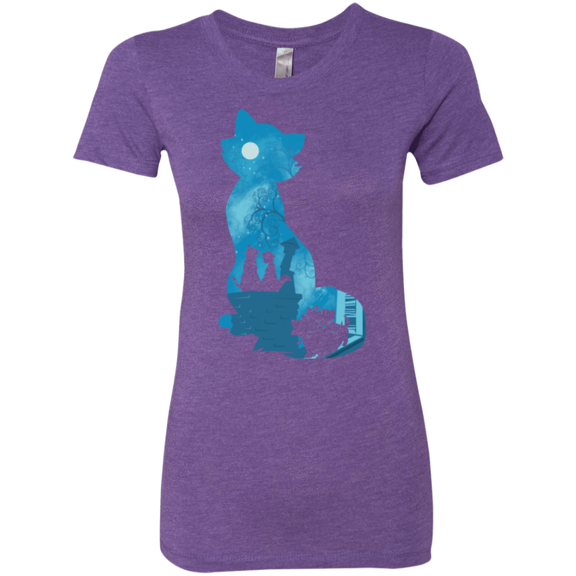 T-Shirts Purple Rush / S Aristo Portrait Women's Triblend T-Shirt