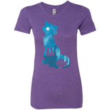 T-Shirts Purple Rush / S Aristo Portrait Women's Triblend T-Shirt
