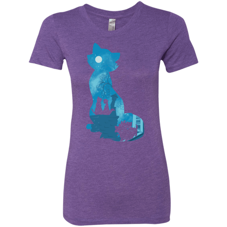 T-Shirts Purple Rush / S Aristo Portrait Women's Triblend T-Shirt
