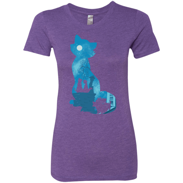 T-Shirts Purple Rush / S Aristo Portrait Women's Triblend T-Shirt