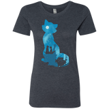 T-Shirts Vintage Navy / S Aristo Portrait Women's Triblend T-Shirt