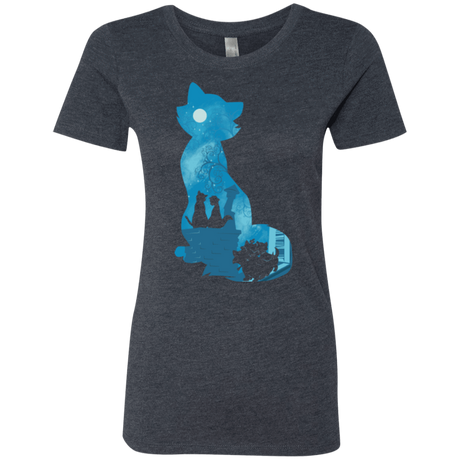 T-Shirts Vintage Navy / S Aristo Portrait Women's Triblend T-Shirt