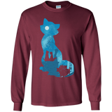 T-Shirts Maroon / YS Aristo Portrait Youth Long Sleeve T-Shirt
