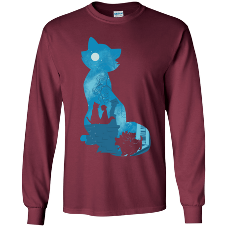 T-Shirts Maroon / YS Aristo Portrait Youth Long Sleeve T-Shirt