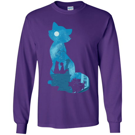 T-Shirts Purple / YS Aristo Portrait Youth Long Sleeve T-Shirt