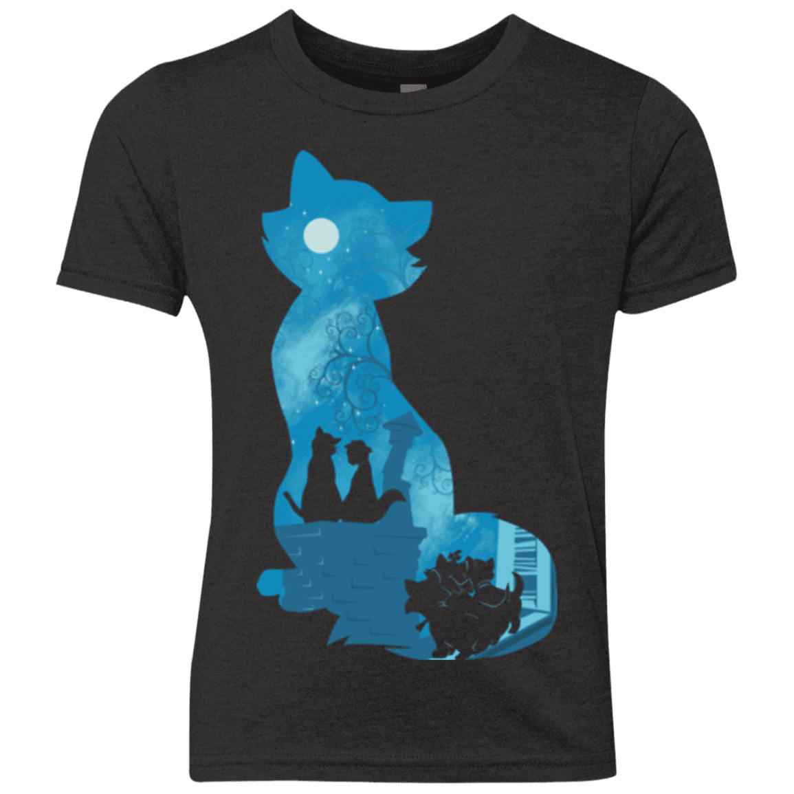 T-Shirts Vintage Black / YXS Aristo Portrait Youth Triblend T-Shirt