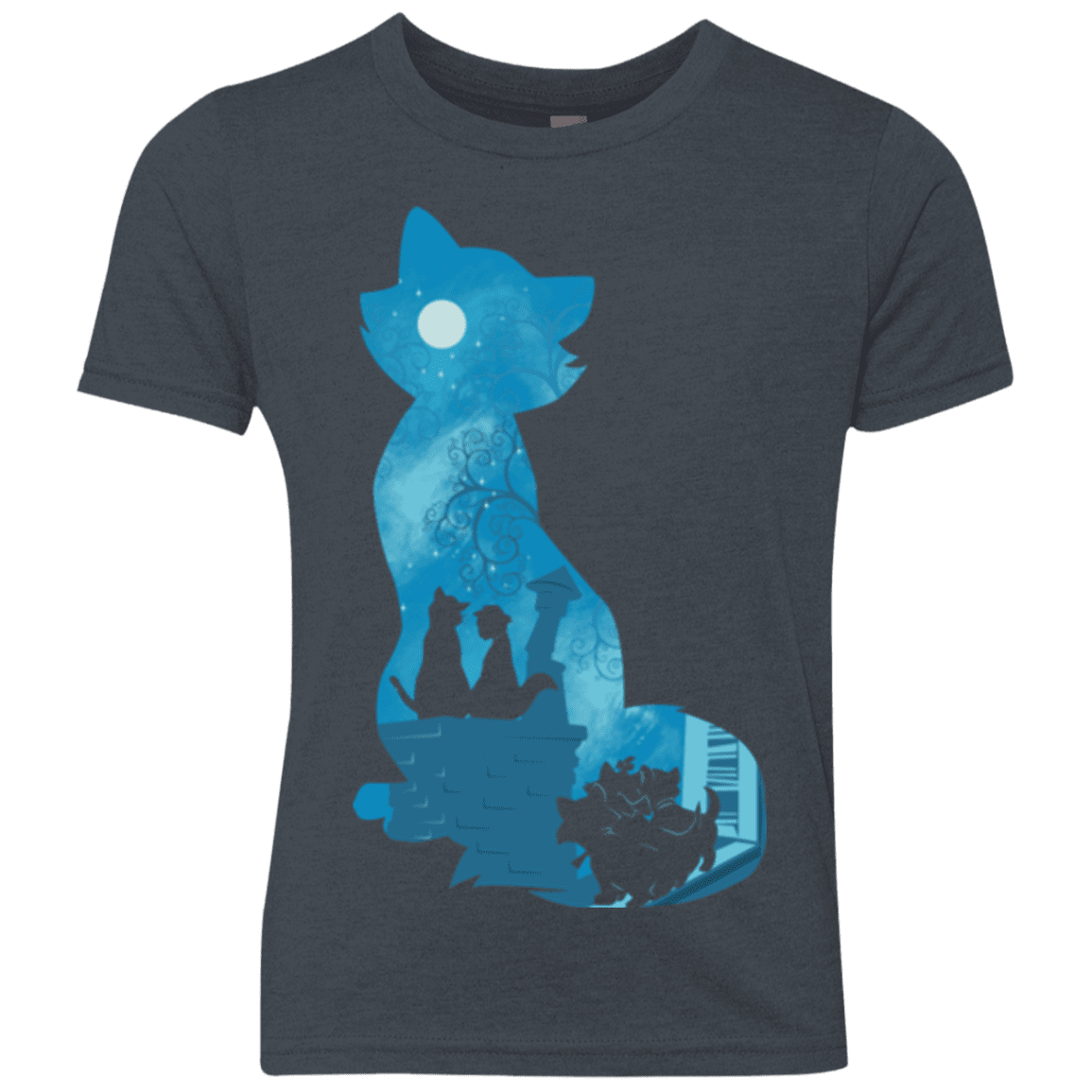 T-Shirts Vintage Navy / YXS Aristo Portrait Youth Triblend T-Shirt