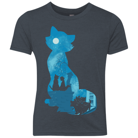 T-Shirts Vintage Navy / YXS Aristo Portrait Youth Triblend T-Shirt