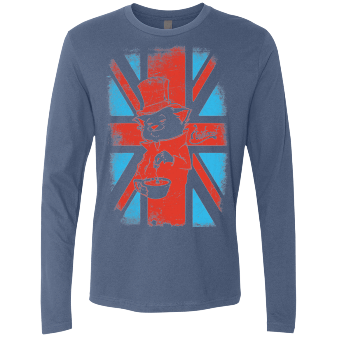 T-Shirts Indigo / Small Aristocat Men's Premium Long Sleeve