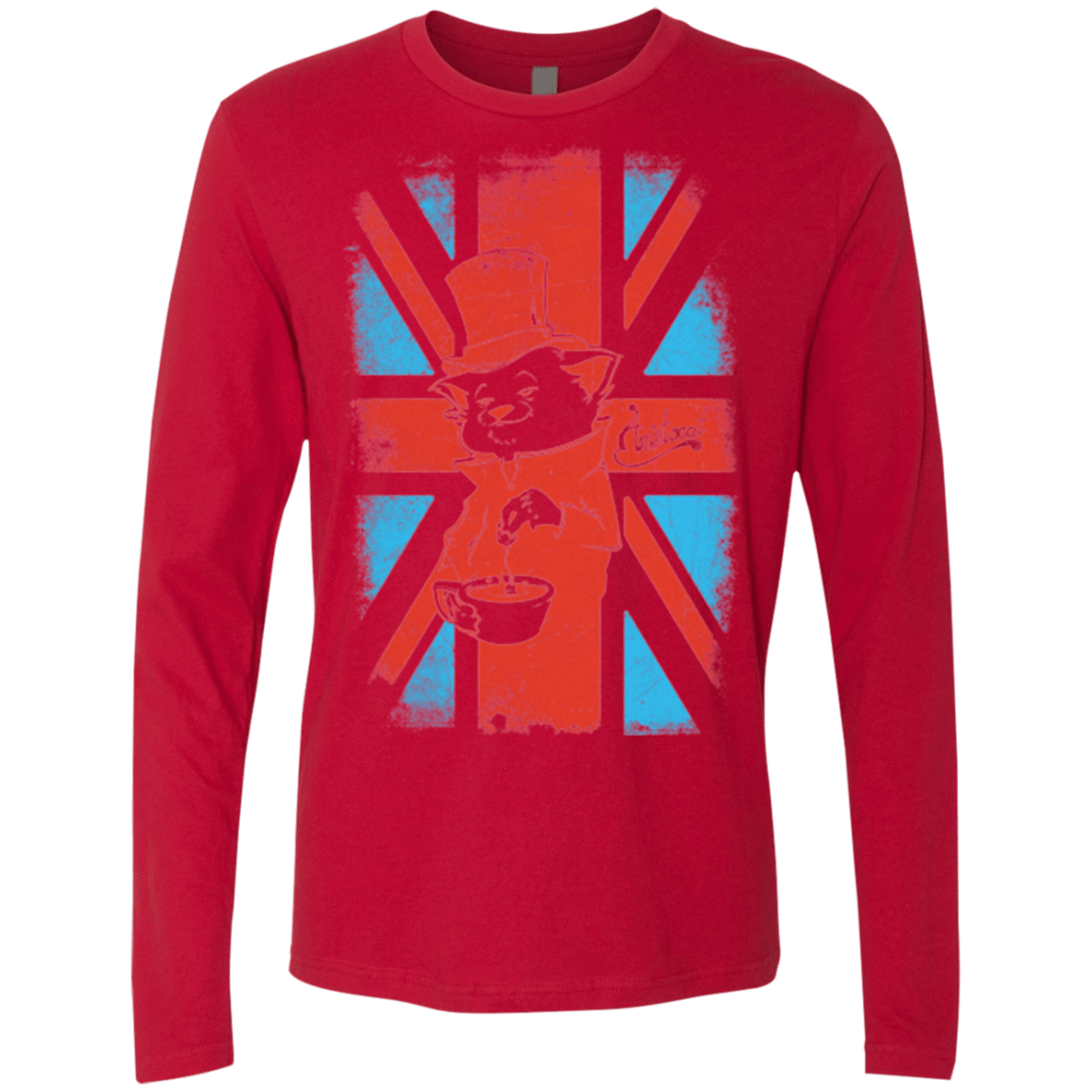T-Shirts Red / Small Aristocat Men's Premium Long Sleeve
