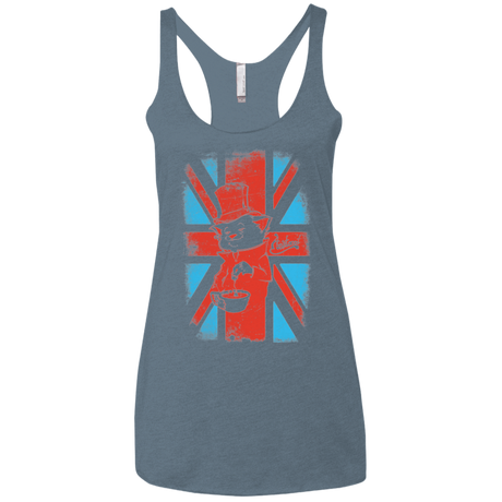 T-Shirts Indigo / X-Small Aristocat Women's Triblend Racerback Tank
