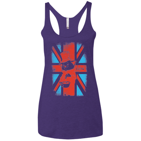 T-Shirts Purple / X-Small Aristocat Women's Triblend Racerback Tank