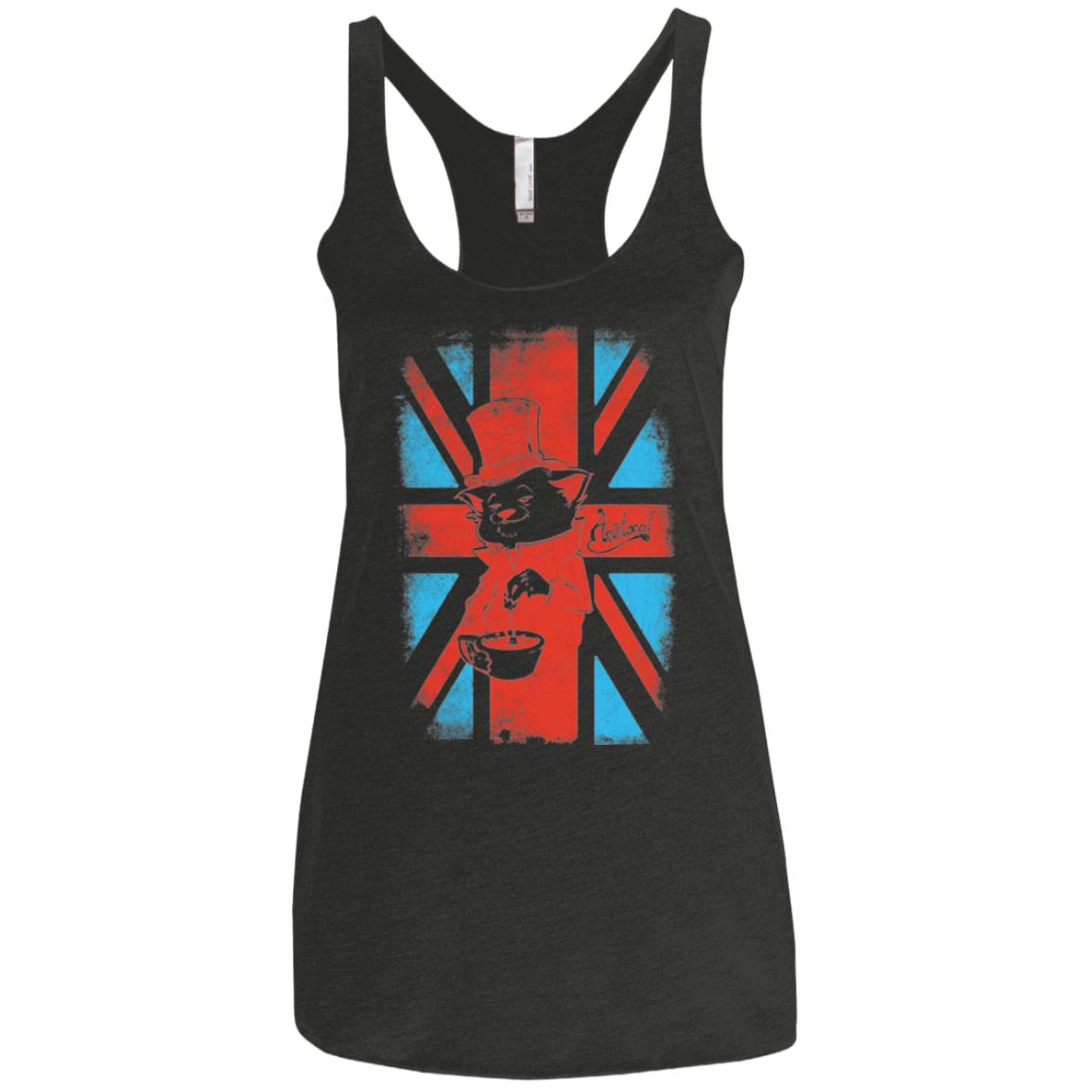 T-Shirts Vintage Black / X-Small Aristocat Women's Triblend Racerback Tank