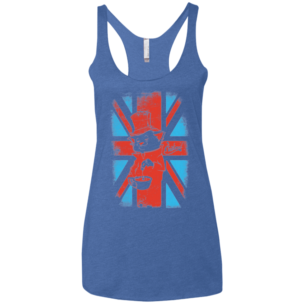 T-Shirts Vintage Royal / X-Small Aristocat Women's Triblend Racerback Tank