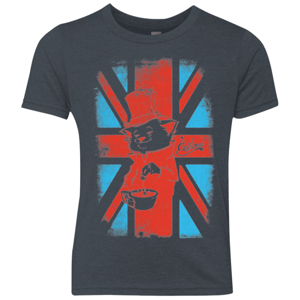 T-Shirts Vintage Navy / YXS Aristocat Youth Triblend T-Shirt